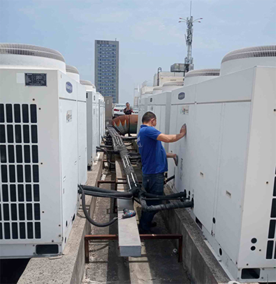 沈河中央空调制热和不制冷系统维修方法